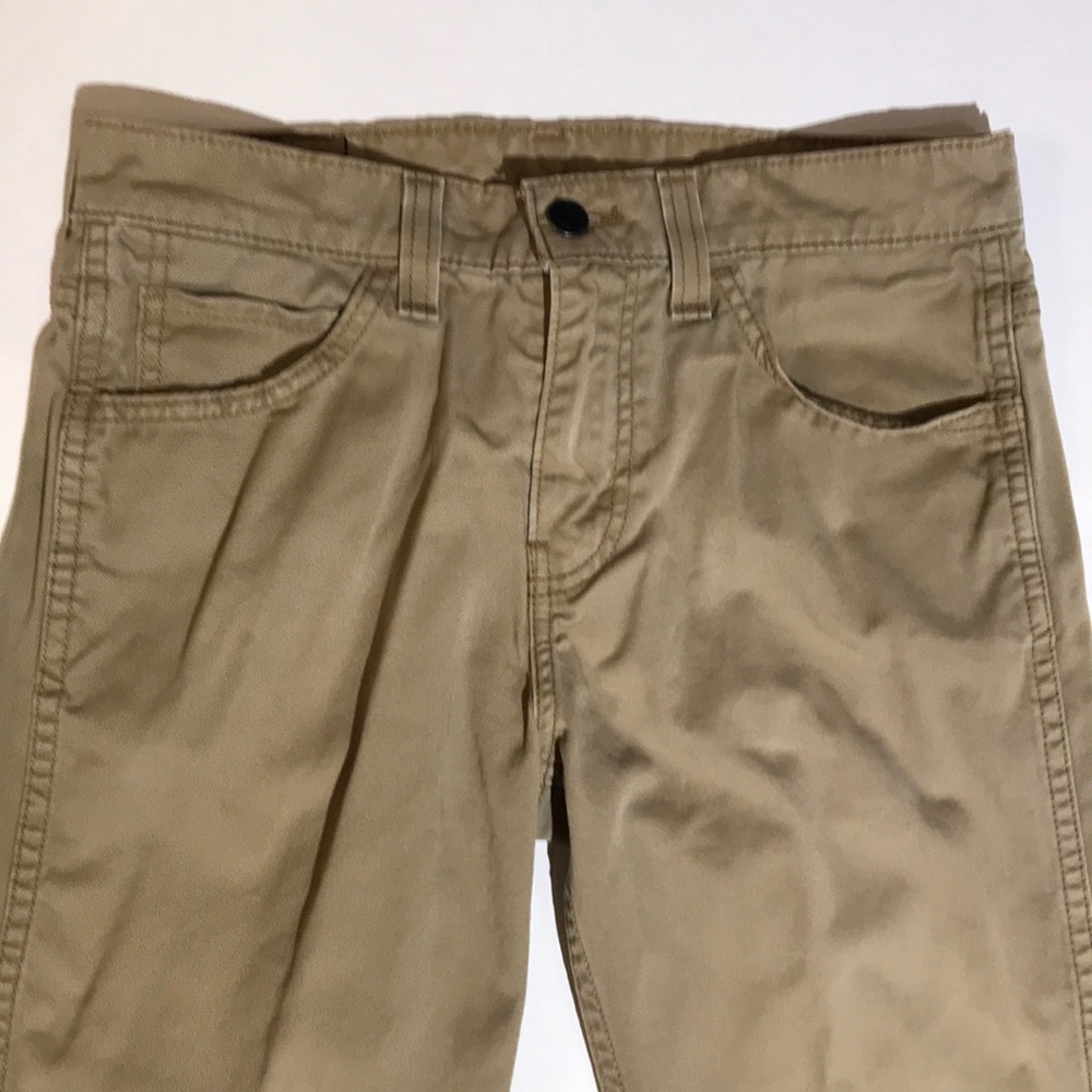 Levis 511 Black Tab Slim Tan Khaki Pants 29x32